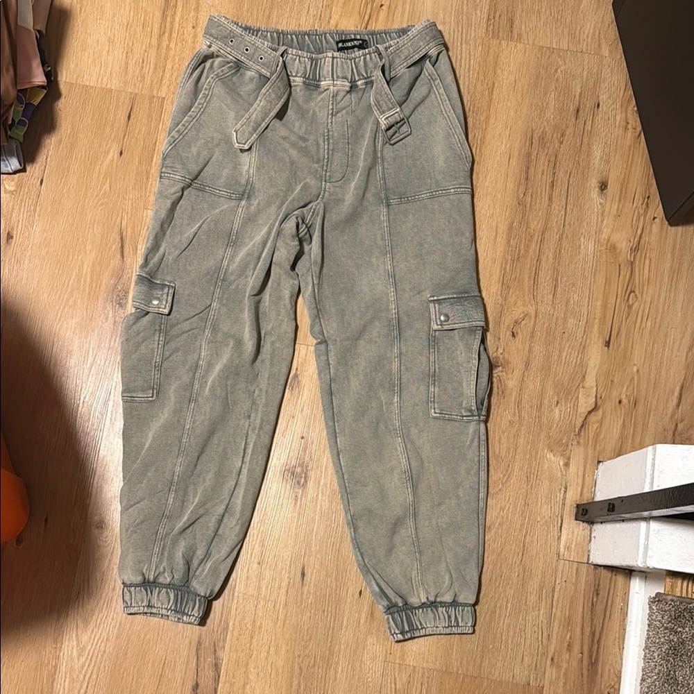 Stylish Olive Cargo Joggers